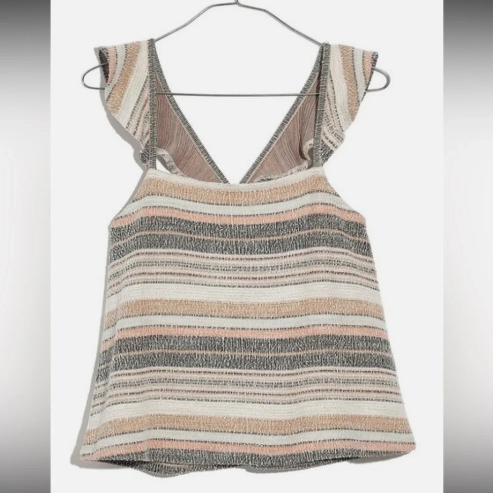 Madewell Cotton Striped Sleeveless Top - Picture 4 of 8